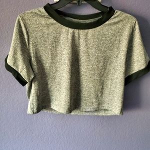 Short and crop top set